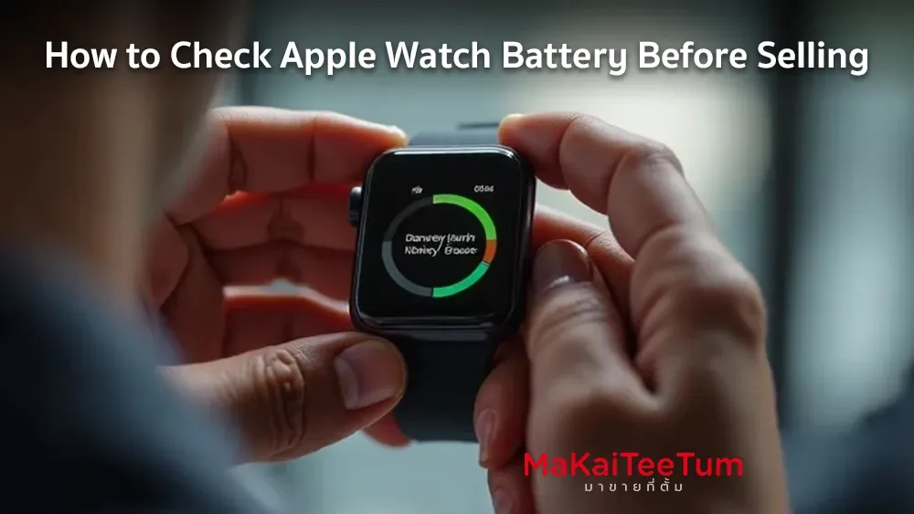 How to Check Apple Watch Battery Before Selling