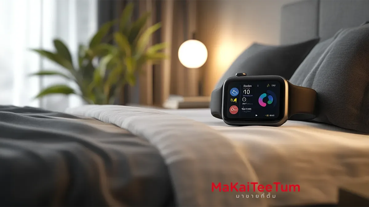 Apple Watch ติดตามการนอนหลับ