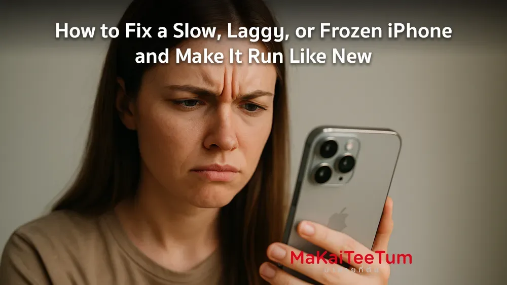 How to Fix a Slow, Laggy, or Frozen iPhone and Make It Run Like New