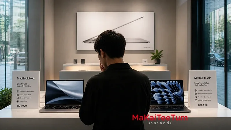 MacBook Neo คืออะไร? และต่างจาก Air อย่างไร