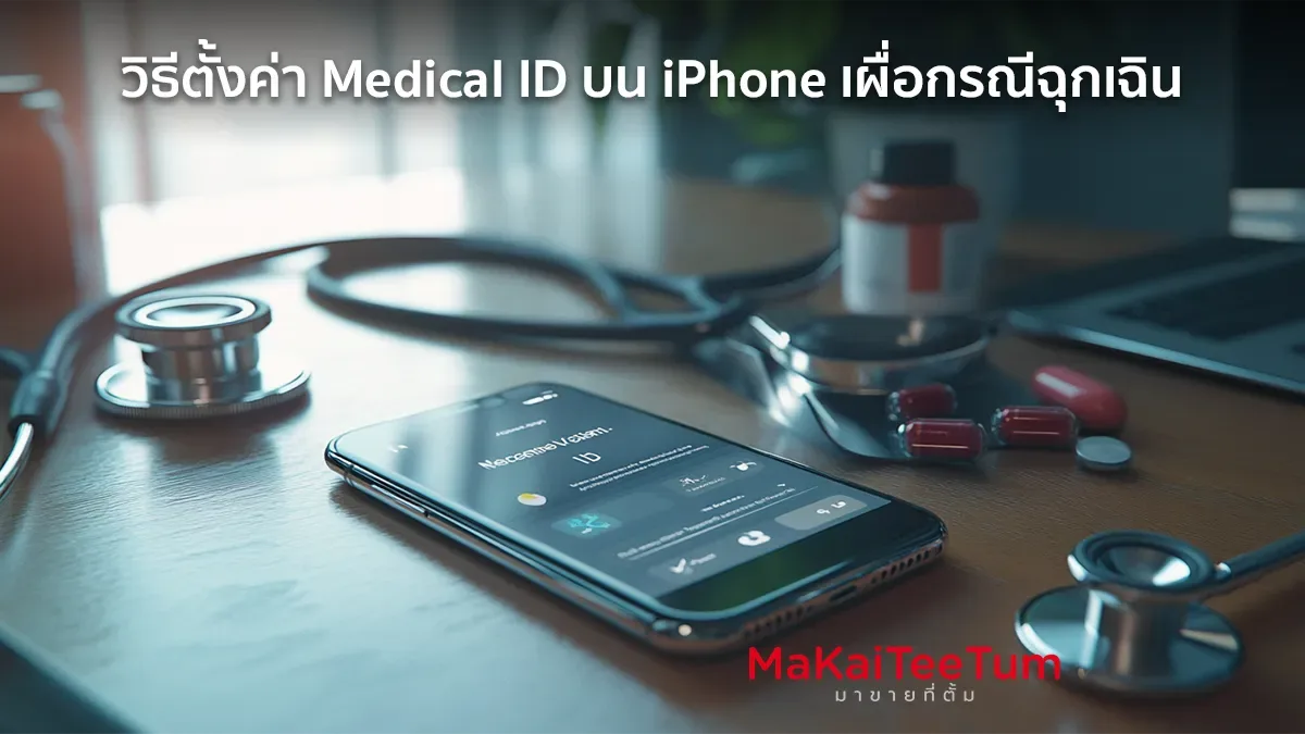 วิธีตั้งค่า Medical ID บน iPhone เผื่อกรณีฉุกเฉิน