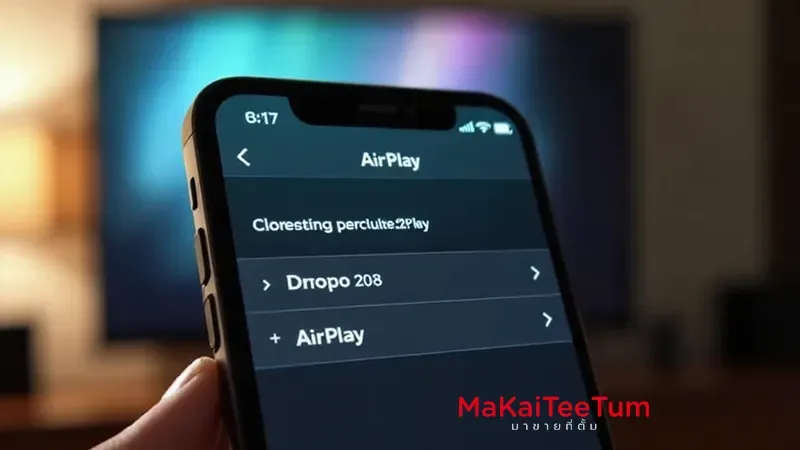 เชื่อมต่อ iPhone กับ Smart TV
