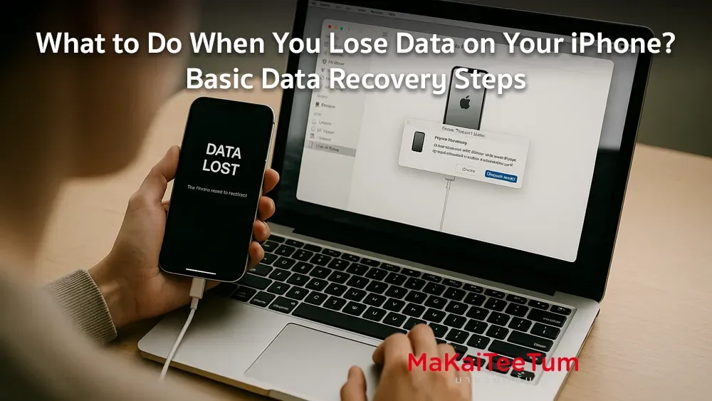 What to Do When You Lose Data on Your iPhone? Basic Data Recovery Steps