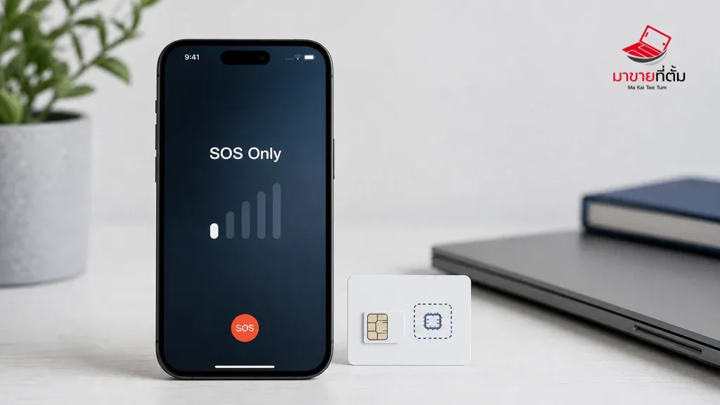 iPhone showing SOS Only while checking cellular signal and SIM connection