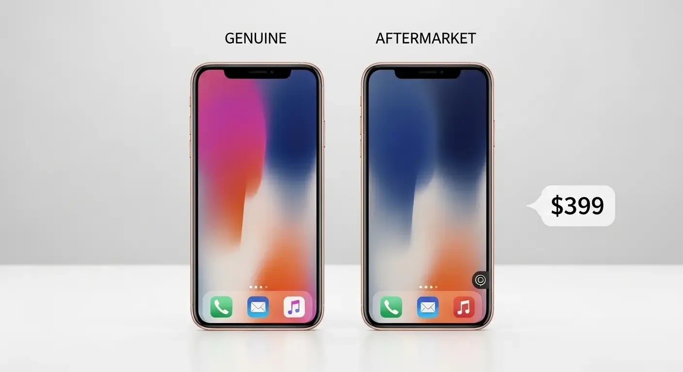 iPhone จอแท้ vs จอเทียม: มีผลต่อราคารับซื้อแค่ไหน?