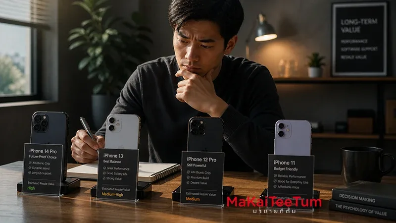 iPhone มือสองรุ่นไหนดีในปี 2026