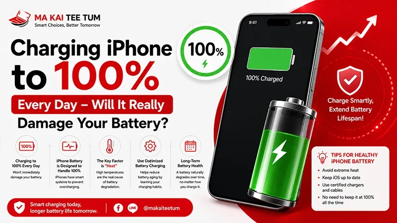 Does Charging Your iPhone to 100% Damage the Battery?
