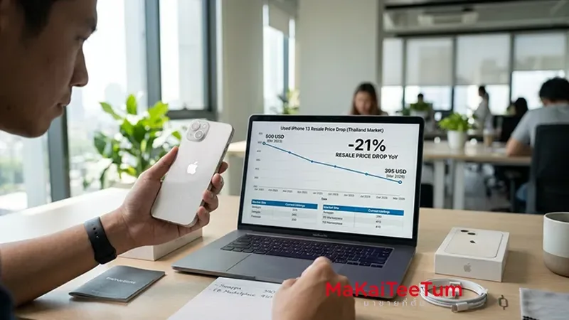 How Much Value Does an iPhone Lose Per Month in Thailand?