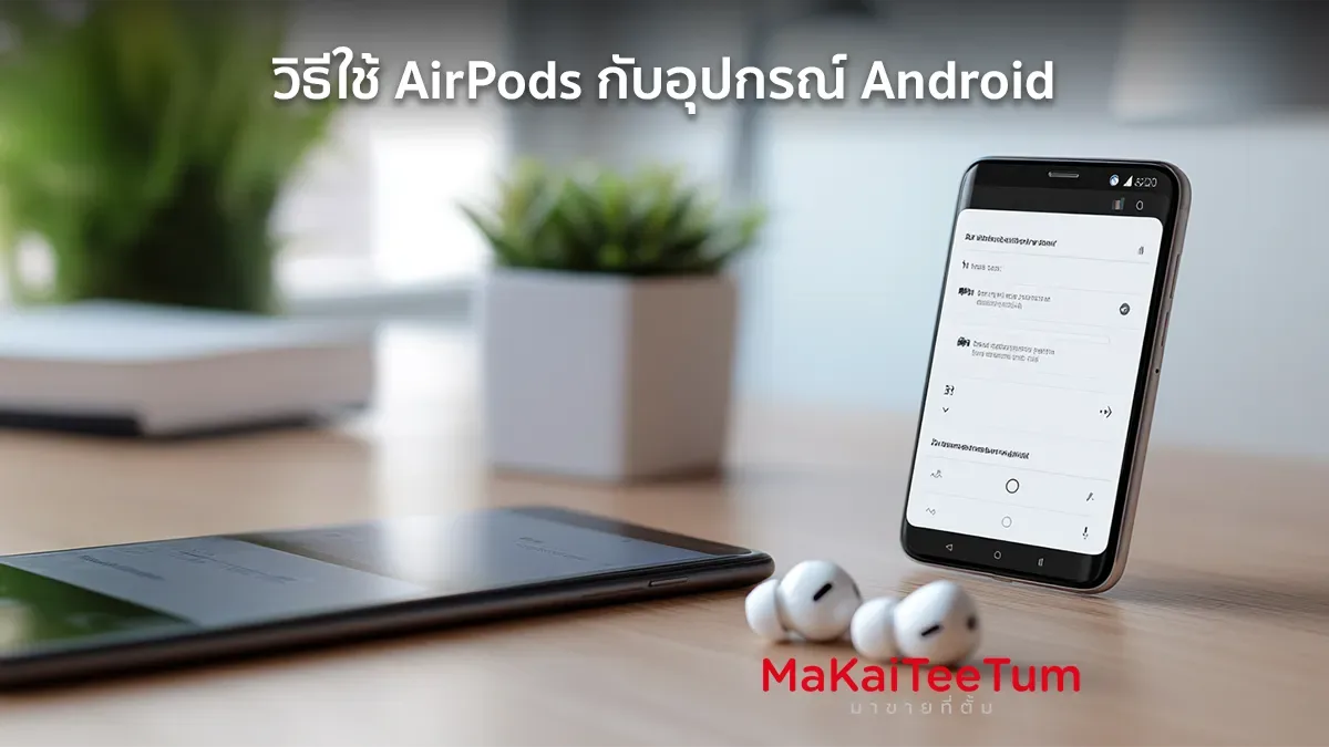 วิธีใช้ AirPods กับอุปกรณ์ Android