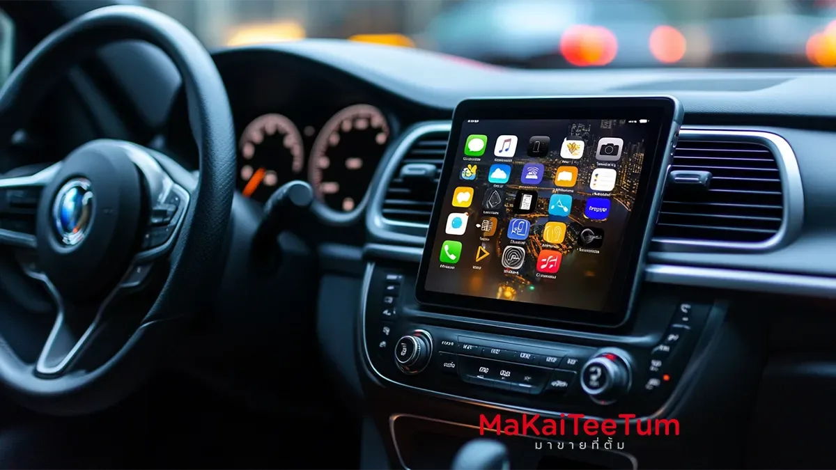 ตั้งค่า CarPlay บน iPhone