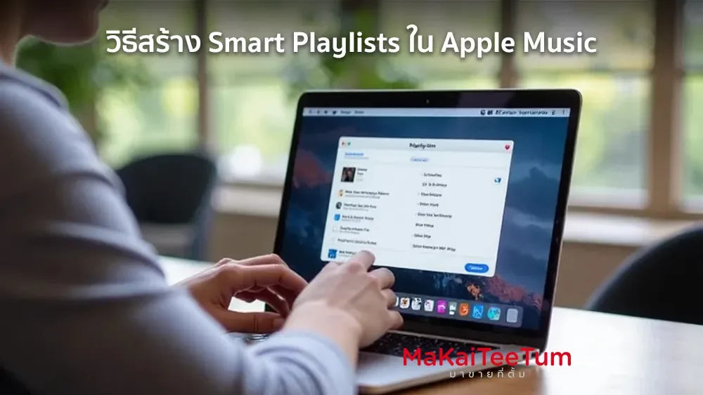 วิธีสร้าง Smart Playlists ใน Apple Music