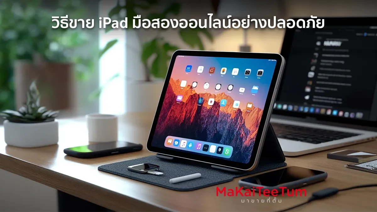 วิธีขาย iPad มือสองออนไลน์อย่างปลอดภัย