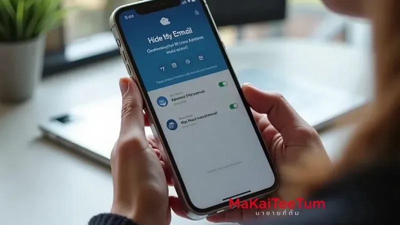 วิธีใช้ Hide My Email