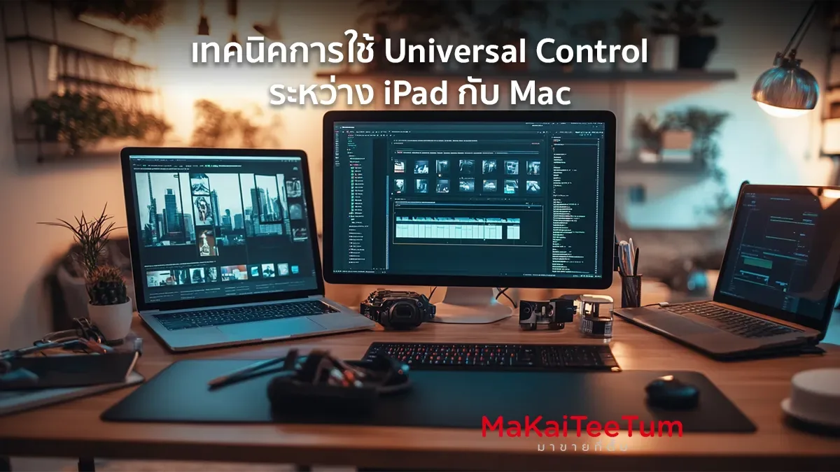 เทคนิคการใช้ Universal Control ระหว่าง iPad กับ Mac